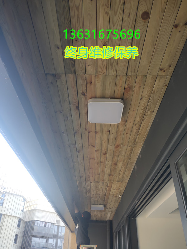 Anti-corrosion wooden ceiling flooring flooring terrace grapeframe balcony wallboard outdoor platform fenced flowerbox courtyard