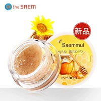 TheSAEM tươi mật ong mía môi chà kem làm mềm keratin phai lip môi chăm sóc son dưỡng nuxe