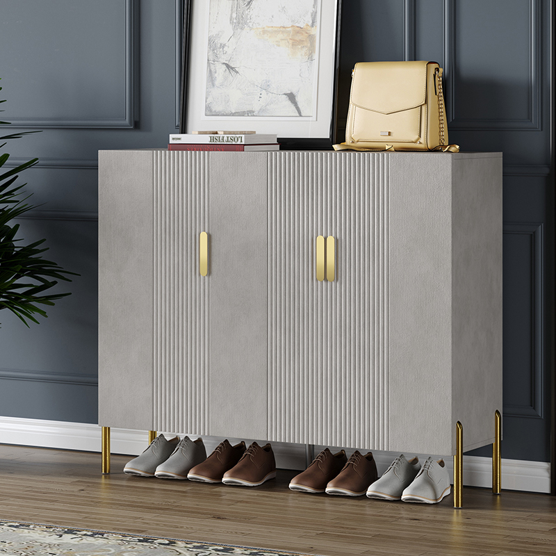 Light and luxurious shoe cabinet Home doorway Genguan Cabinet Brief Modern New 2021 Burst Large Capacity Entrance Door Partition Cabinet