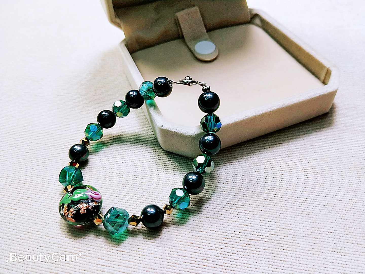 Japanese craft pearl Venetian handmade glazed design handmade-The microwave of the Hortang Moon Color series