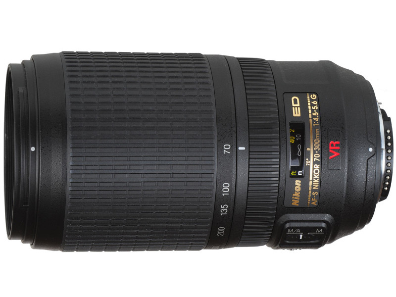 Nikon Af-S Vr 70-300mm F/4.5-5.6G If-Ed 4.5-5.6E New Zoom Lens