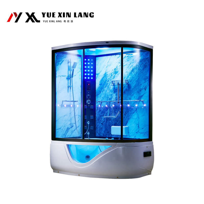 1.5m All-In-One Luxury New Product: Rock Slab Bathroom Steam Shower Room with Acrylic Bathtub and Integrated Massage Function 1.5m All-In-One Luxury New Product: Rock Slab Bathroom Steam Shower Room with Acrylic Bathtub and Integrated Massage Function