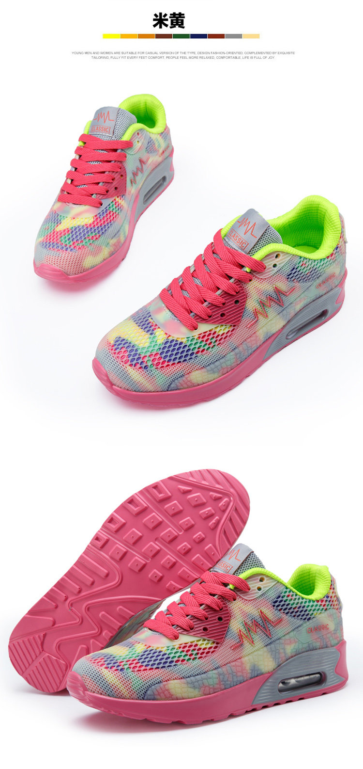 Chaussures de Badminton femme - Ref 848978 Image 56