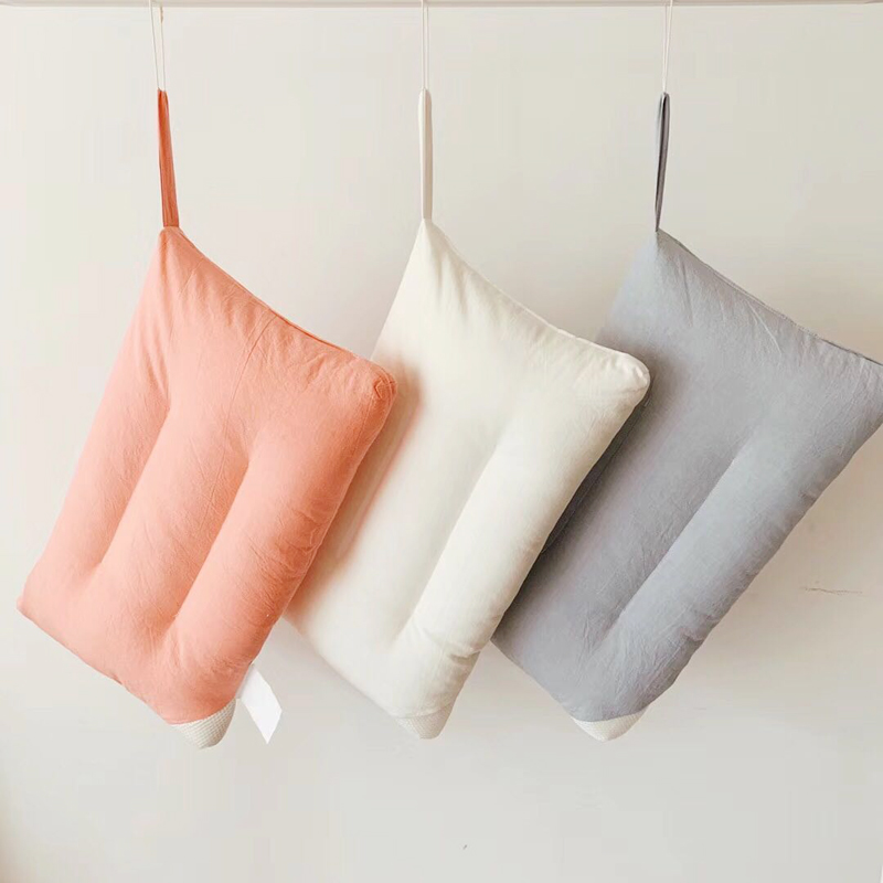 Day-of-baby washed pillows full cotton color weave pillow core 30x50cm kindergarten lunchtime pillow washable