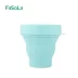 FaSoLa Silicone Folding Cup Cúp du lịch cầm tay Cup Cup Miệng có thể thu vào tay Cup có nắp nén Cup Tách