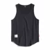 Áo vest nam thể thao cotton thương hiệu lỏng lẻo cộng với phân bón XL chất béo không tay áo thun đáy quần thể dục mùa hè - Áo vest cotton Áo vest cotton