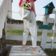 Mùa xuân và mùa hè mẫu mùa xuân và mùa hè mới quần lỏng quần nam thương hiệu đa túi overalls phiên bản Hàn Quốc của xu hướng bé trai và bàn chân - Crop Jeans