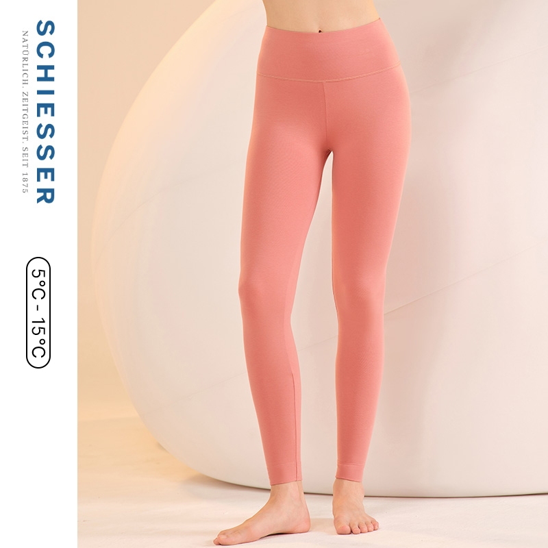 Schiesser Women's Cotton Spandex Series 7A Antibacterial Thermal Base Layer Long Pants 24164Y Schiesser Women's Cotton Spandex Series 7A Antibacterial Thermal Base Layer Long Pants 24164Y