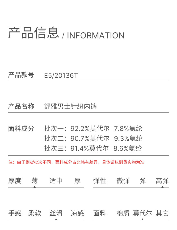 мужские боксеры 3条装schiesser舒雅男士80s莫代尔3a抗菌抑菌中腰四角内裤20136t