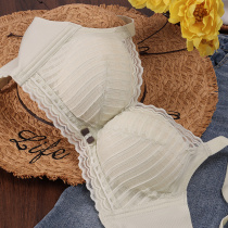 Anti-drooping small chest flat breasted special underwear female summer thickened bra coaling super thick 10cm Tthick not empty cup display big