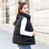 2018 phiên bản Hàn Quốc mới của vest vest nhỏ vest nữ bằng vải cotton vai dày xuống mùa thu và áo khoác mỏng mùa đông thời trang trung niên nữ cao cấp  Áo vest