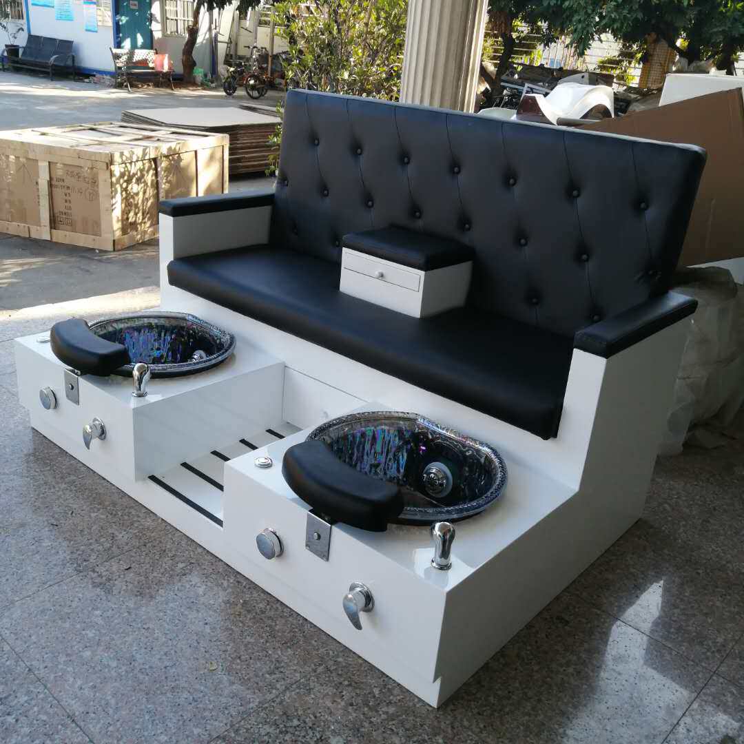 Nail manicure and pedicure sofa chair with vibration foot massage chair three-seat two-seat hand and foot pedicure special chair
