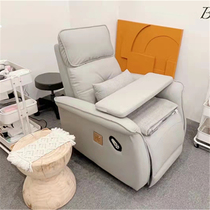 Manicure sofa 2021 new electric manicure and eyelashes multi-function recliner with feet can lie flat eyelash grafting chair