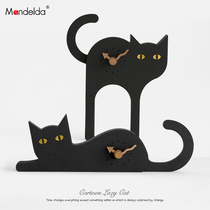 Mandelda pendulum clock desktop pendulum desktop clock sitting room home fashion minimalist modern day-style bedroom