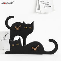  mandelda pendulum clock desktop pendulum desktop clock table clock Living room household fashion simple modern Japanese bedroom time