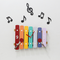  Mandelda watch wall clock Living room Creative modern art clock decoration Household silent wall clock wall clock Bedroom