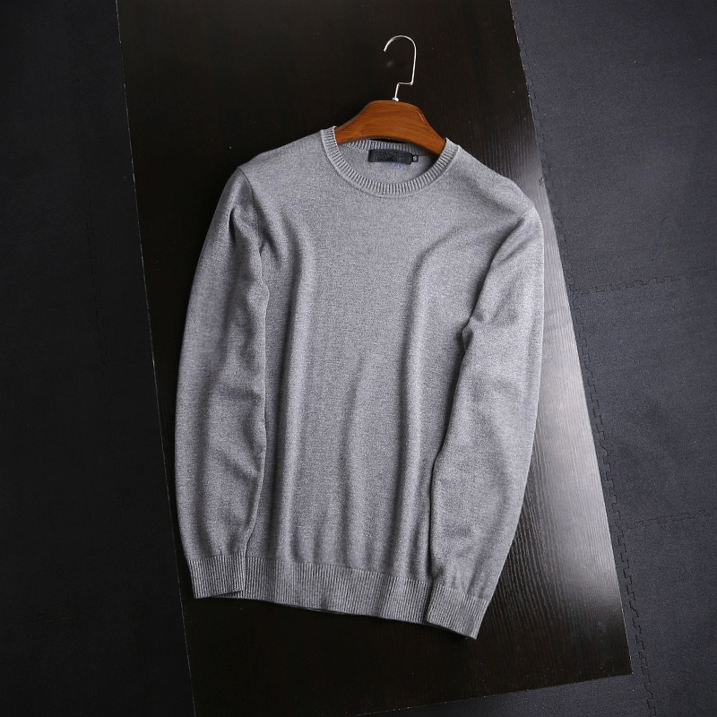 Cashmere, thả trước, không có làn sóng giúp đỡ, phúc lợi của khách hàng cũ, mùa thu và mùa đông nam áo len cổ tròn giản dị hoang dã