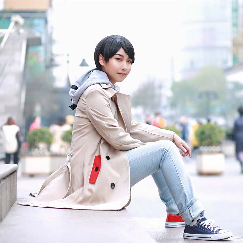 [มีสินค้าพร้อมจำหน่าย] ชุดคอสเพลย์คาเมนไรเดอร์คัตสึระกิ เทนชิน ชุดกันลมใส่ประจำวัน ชุดต่อสู้ เวอร์ชันฤดูใบไม้ร่วง/ฤดูหนาว เสื้อผ้าผู้ชายสำหรับคอสเพลย์