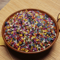 Flowers Rice Yunnan Five Colorful Rice Five Color Rice Plant Dyeing Seven Colorful Glutinous Rice Seven Color Rice Colorful Glutinous Rice 500 gr