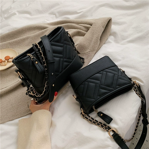 Небольшая сумка, универсальная сумка через плечо, сумка на одно плечо, в корейском стиле