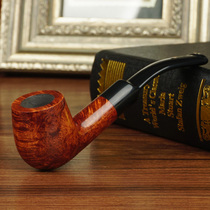  Best friend Heather pipe solid wood mens old-fashioned tobacco tobacco special hand-filtered pipe to send a full set of accessories