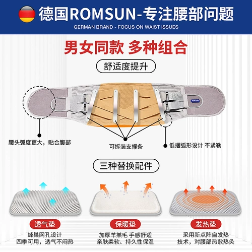 Медицинская поясница поясничная пластина выстрел в талии мышечная деформация поясничная фиксация поддерживает поясничный ремень для поясничного терабера пояснично