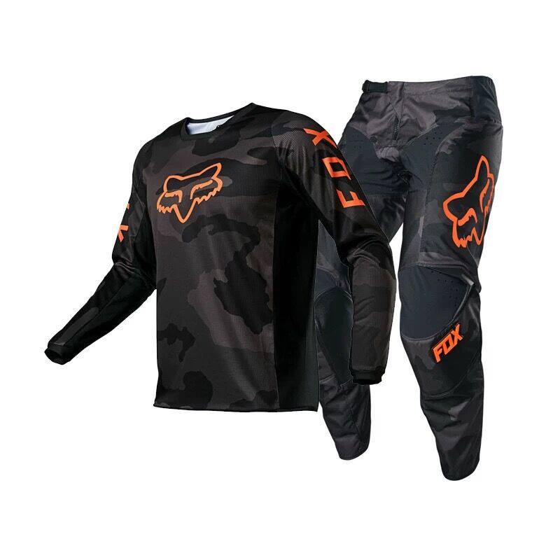 FOX 180 outdoor riding suit bicycle downhill suit motorcycle suit off-road event long-sleeved 2022 new