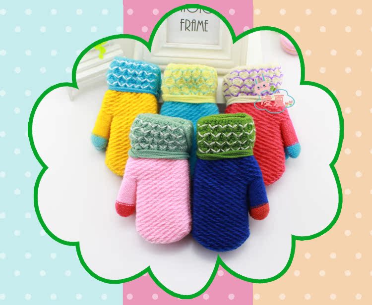 Gants pour enfants en acrylique - Ref 2145875 Image 30