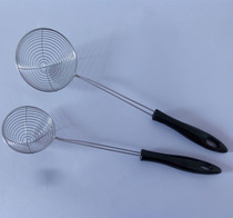 Stainless steel pearl special colander dumpling line leak Multi-purpose cooking colander hot pot pearl leak net