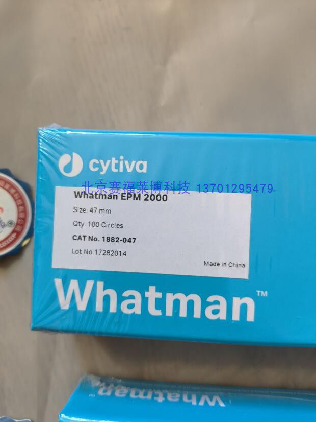 Whatman 1882-047硼硅酸纤维滤纸EPM-2000 高通量PM10 PM2.5采样