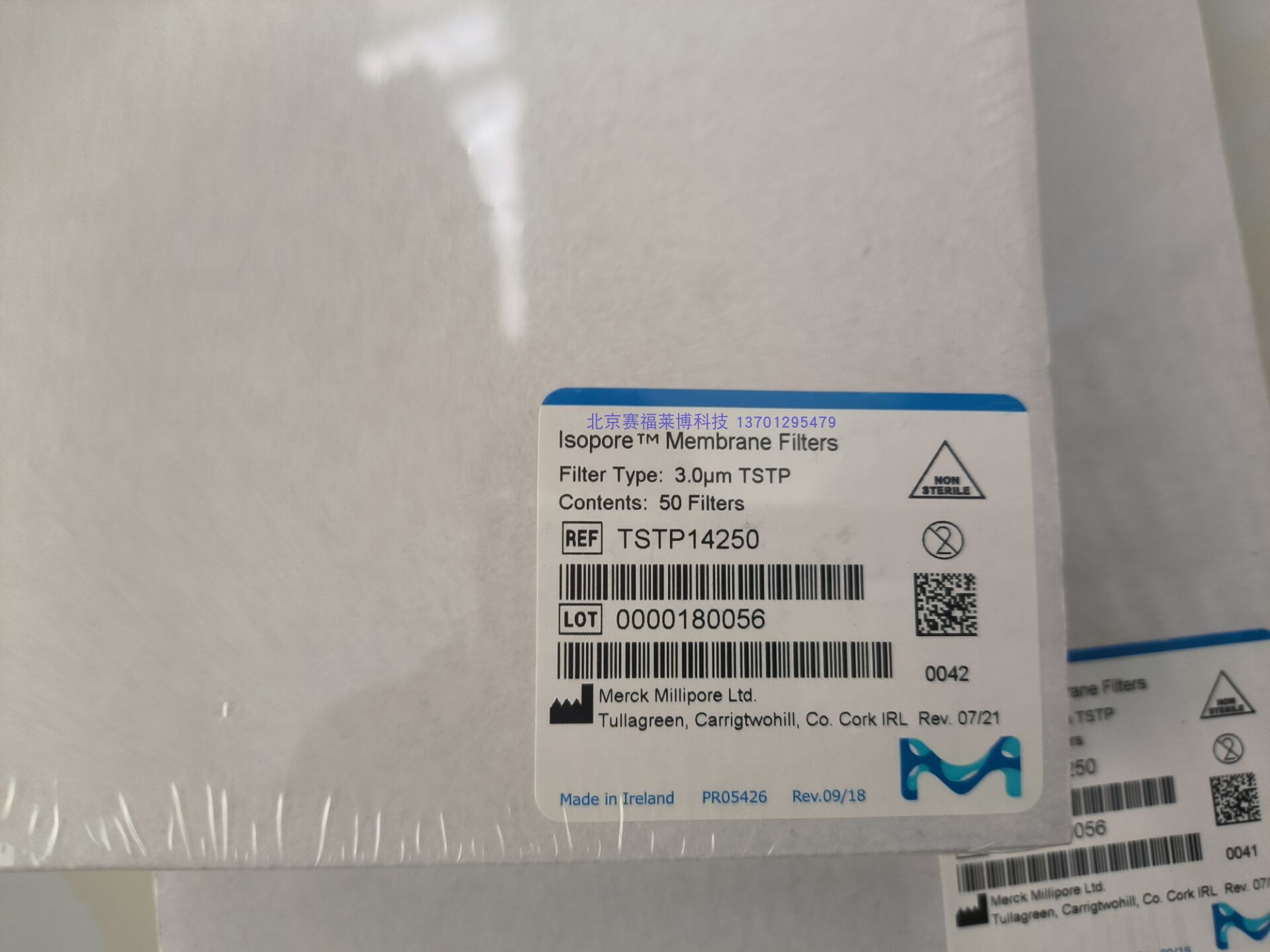 Miillpore聚碳酸酯PC142mm 0.2um GTTP14250 3.0um TSTP14250多种