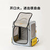 Xiaopei Pet Cat Carrier Portable Outdoor Cat Backpack Cat Bathing Gadget Double Shoulder Bag Cat Backpack Canvas