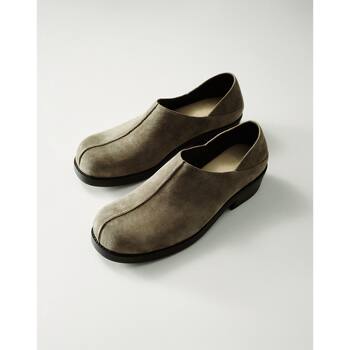 Lazy loafers for men, business commuting, trendy casual leather shoes, men's derby shoes, men's slip-on british style thick-soled formal wear