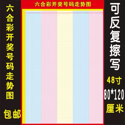 Toto chart grid can be rewritable and reused Sports lottery station All kinds of chart poster wall stickers