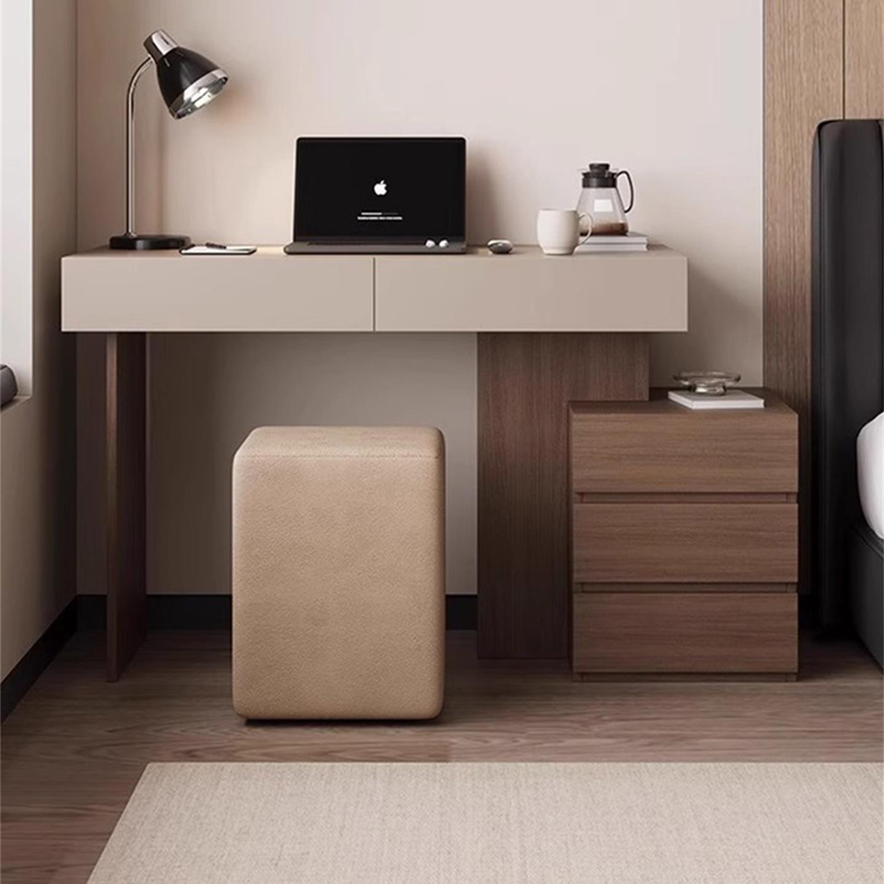 Italian Minimalist Desk, Computer Desk, Dressing Table, Home Study Desk, Bedroom Light Luxury Dressing Table, Chest of Drawers Integrated Table Italian Minimalist Desk, Computer Desk, Dressing Table, Home Study Desk, Bedroom Light Luxury Dressing Table, Chest of Drawers Integrated Table