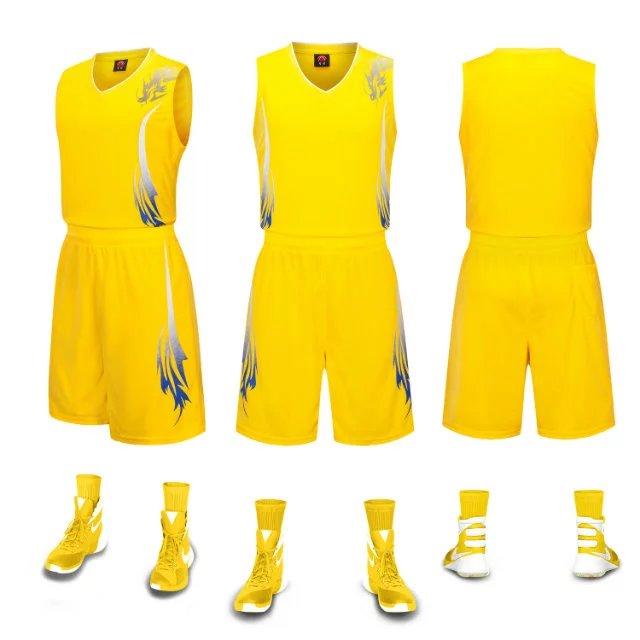 Thể thao nam không tay quần short mùa hè vest phù hợp với chạy thể dục lỏng kích thước lớn tùy chỉnh in quần áo bóng rổ phù hợp với bộ thể thao nữ mùa đông