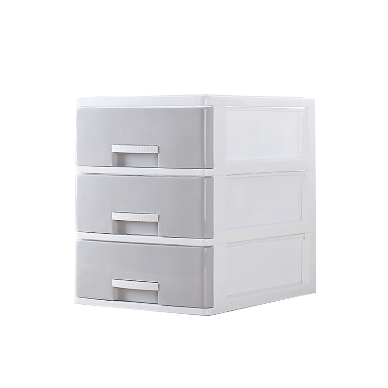 Desk Top Storage Box Simple Plastic Small Drawer Storage Cabinet