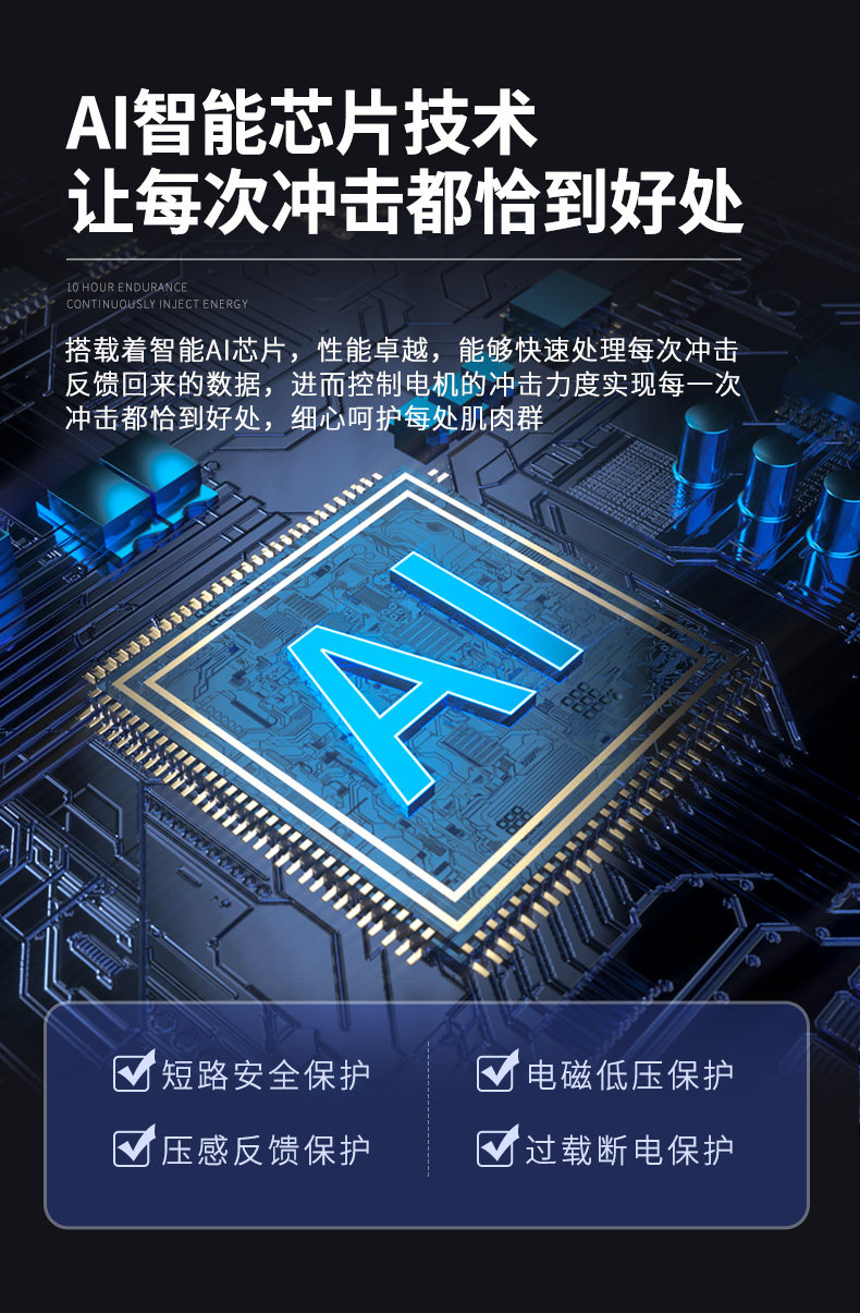 Массаж пушка 电动筋膜枪深层肌肉按摩器男生高频震动mini静音式专业级迷你款女 Fk xiang