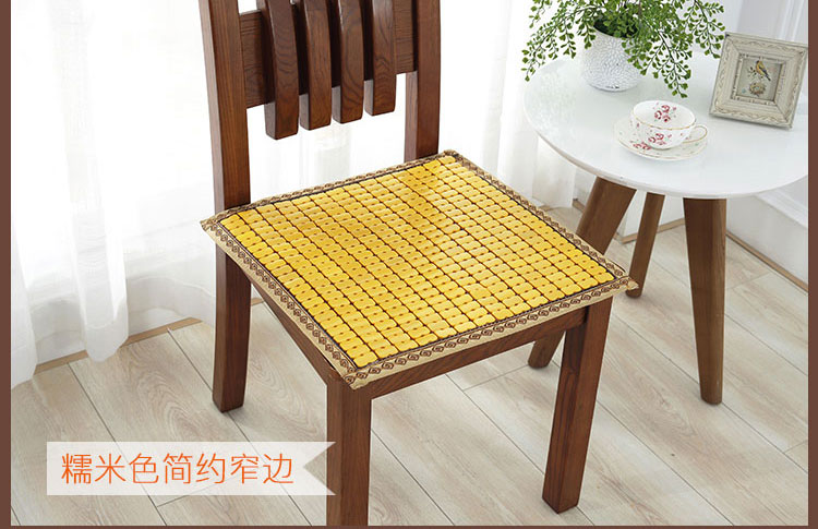 Mùa hè đệm mahjong sofa đệm tre mat văn phòng máy tính mát đệm ghế đệm ngồi xe ghế ăn đệm