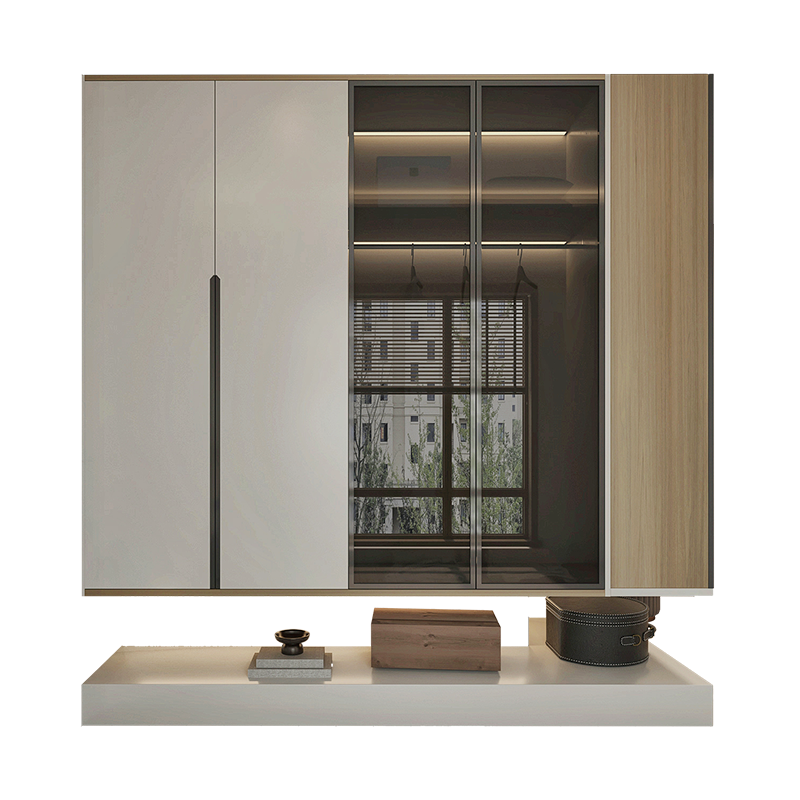 Oppein whole house custom wardrobe home bedroom walk-in cloakroom simple modern cabinet needs to be verified