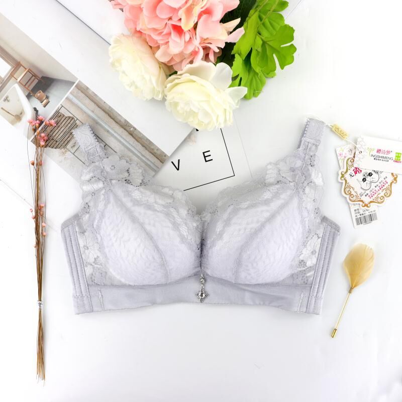Áo ngực nữ cúp ngực nhỏ 4 mảnh mỏng áo lót mùa thu tụ tập để điều chỉnh mẫu áo ngực cup xuân hè 2018 mới áo ngực học sinh