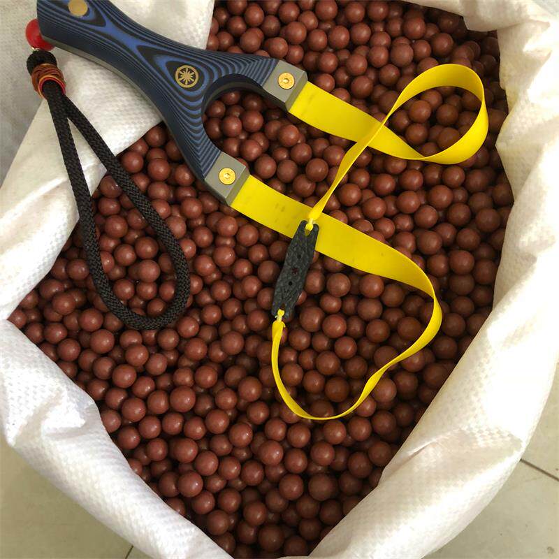 The special ultra hard clay pill for slingshot is safe to play a kilo