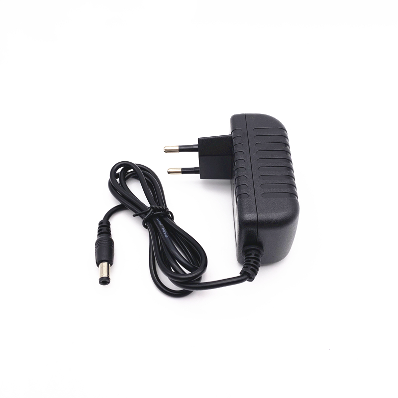 Manufacturer supply Euro gauge 9V3A 3000ma switching power supply for power supply connector with round head