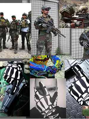 New product universal CSGO game peripheral physical non-slip wear-resistant clothing cool fashion gloves cosplay model trend