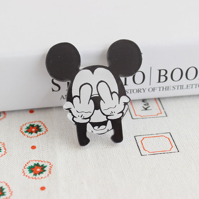 Broche Lovers en plexiglas - Ref 1185643 Image 24