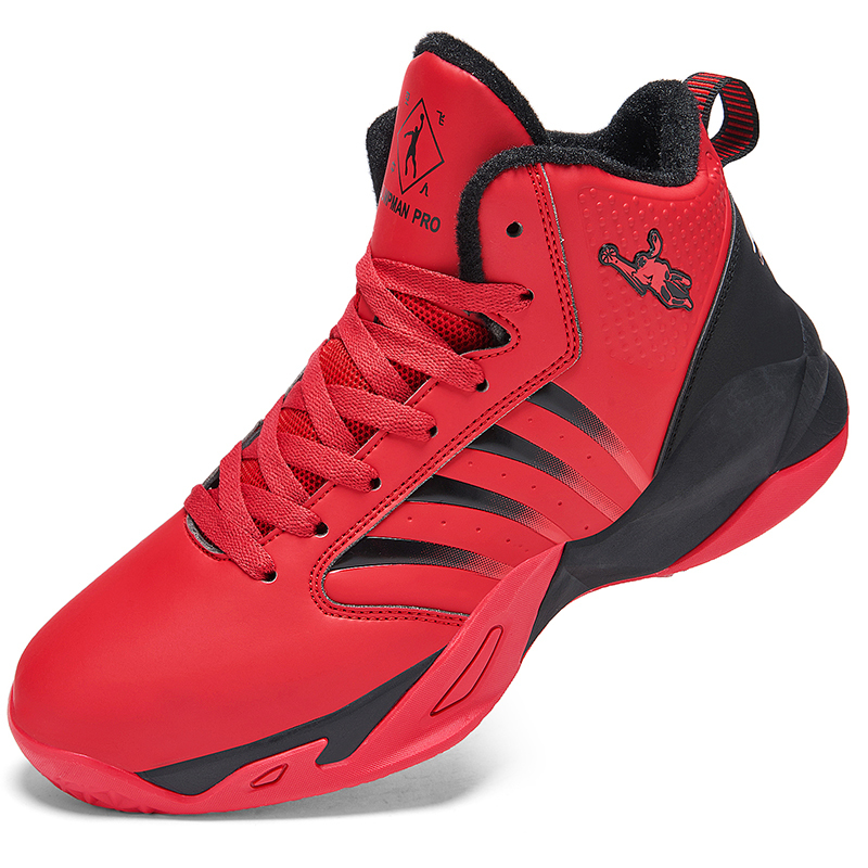 Authentic Jordan Gran Autumn and Winter Men's Shoes 2025 Red Zodiac Year High-Top Shoes Chinese Red Sports Basketball Shoes A666