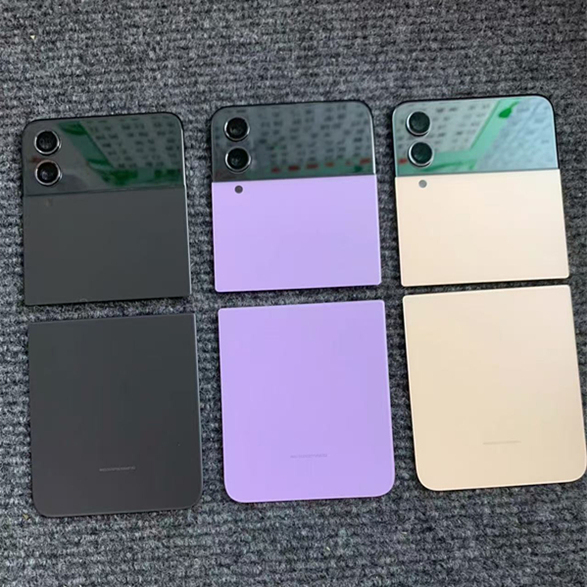 Suitable for Samsung Zflip5/4/3 F741 F731 F721 F711 Small Display Screen Upper and Lower Covers, Front and Rear Covers