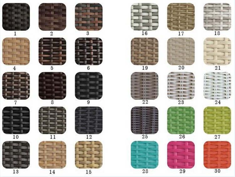 Giải trí ngoài trời wicker ghế ba hoặc năm bộ bàn cà phê tròn nhỏ và bàn ghế kết hợp ban công sân vườn mới đồ nội thất mây đặc biệt bàn ghế để ban công