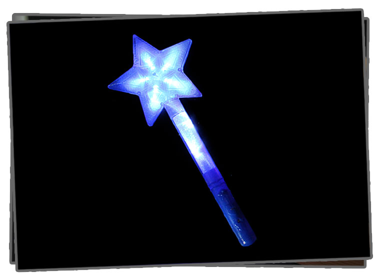 Glowing Tablet Pentagram Flash lớn Pentagram Flash Stick Giáng sinh Hòa nhạc Gậy ánh sáng đầy màu sắc - Sản phẩm Đảng / Magic / Hiệu suất đồ hóa trang halloween vô diện	