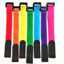 Luya fishing rod Velcro cable tie Velcro strap strap Fishing rod rod Nylon beam rod with fishing tools 2*25cm